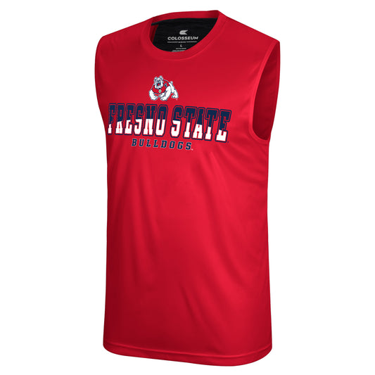 FRESNO STATE BULLDOGS MEN'S TROTTER TANK TOP