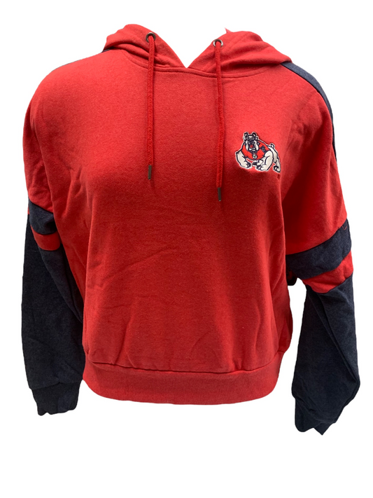 SUDADERA CON CAPUCHA PARA MUJER FRESNO STATE BULLDOGS PARIS MEET AND GREET