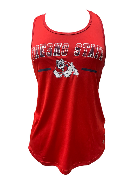 FRESNO STATE BULLDOGS MUJER SACHS RACERBACK TANK TOP