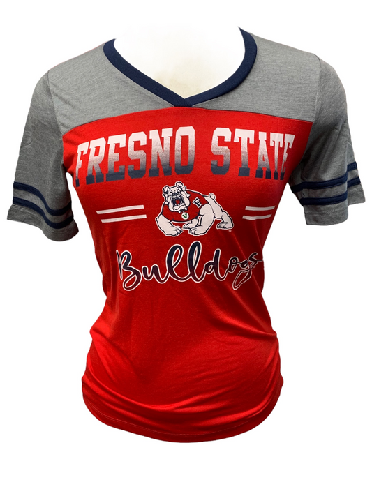 FRESNO STATE BULLDOGS WOMEN'S THERE YOU ARE TEE