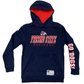 SUDADERA CON CAPUCHA CONSTABLE PARA JÓVENES BULLDOGS DEL ESTADO DE FRESNO - ROJO
