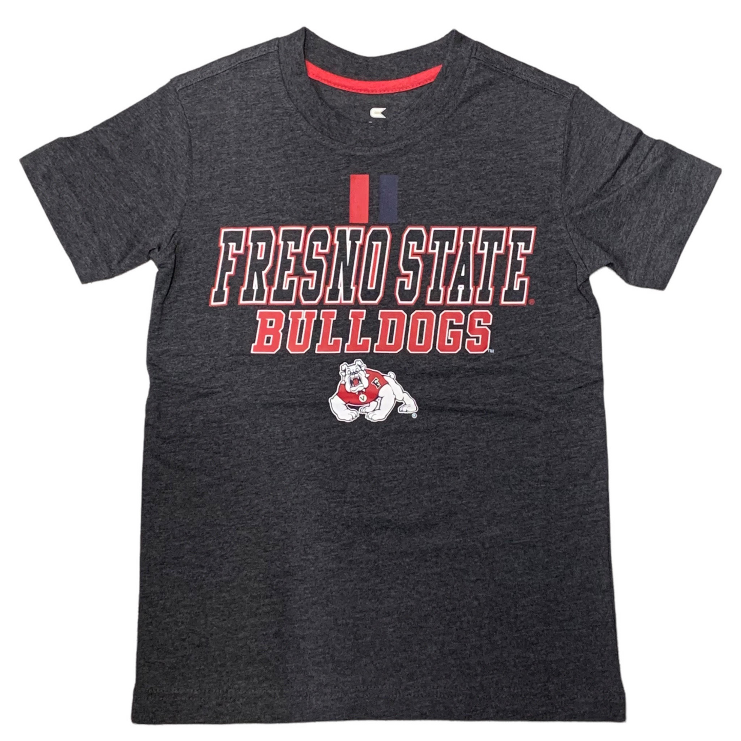 FRESNO STATE BULLDOGS YOUTH FLY A KITE T-SHIRT - GRAY