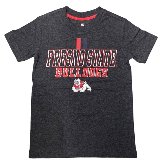 CAMISETA FRESNO STATE BULLDOGS YOUTH FLY A KITE - GRIS