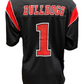 FRESNO STATE BULLDOGS YOUTH LET THINGS HAPPEN JERSEY - BLACK