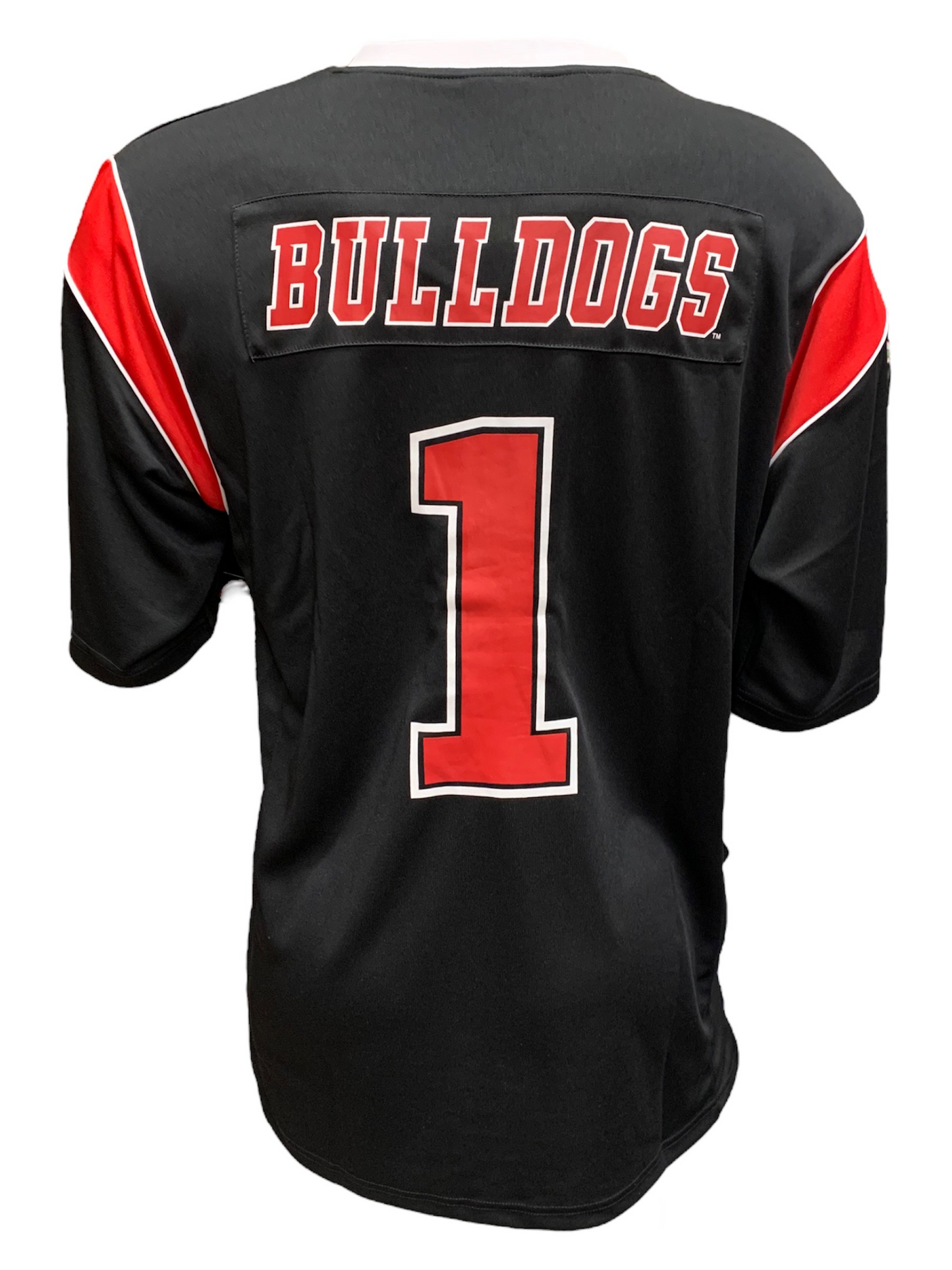 FRESNO STATE BULLDOGS YOUTH LET THINGS HAPPEN JERSEY - BLACK