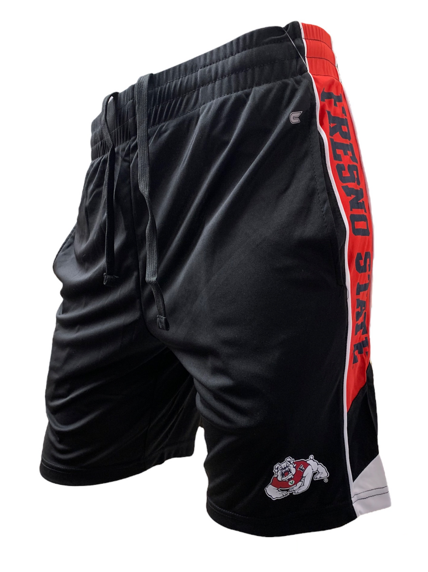 PANTALONES CORTOS DE TIEMPO DE PISCINA PARA HOMBRE FRESNO STATE BULLDOGS - NEGRO