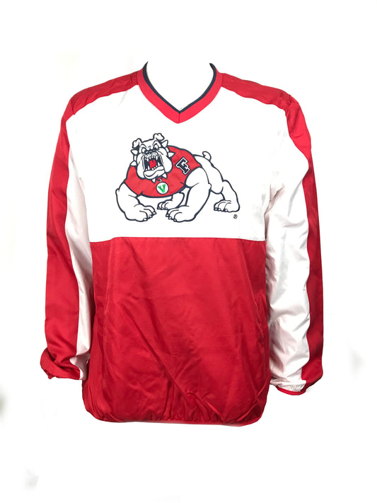 FRESNO STATE MENS SOUTHPAW PULLOVER JACKET