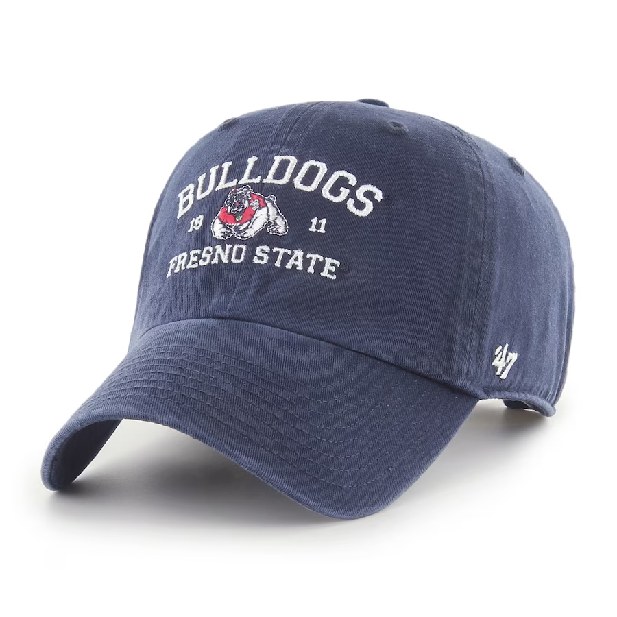 FRESNO STATE BULLDOGS ORIGINAL '47 BRAND CLEAN UP ADJUSTABLE HAT