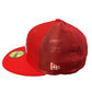 FRESNO STATE BULLDOGS TRUCKER CUSTOM 59FIFTY FITTED HAT - RED