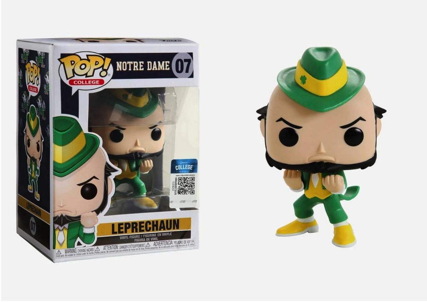 ¡FUNKO POP! COLEGIO: FIGURA DE VINILO LEPRECHAUN DE NOTRE DAME