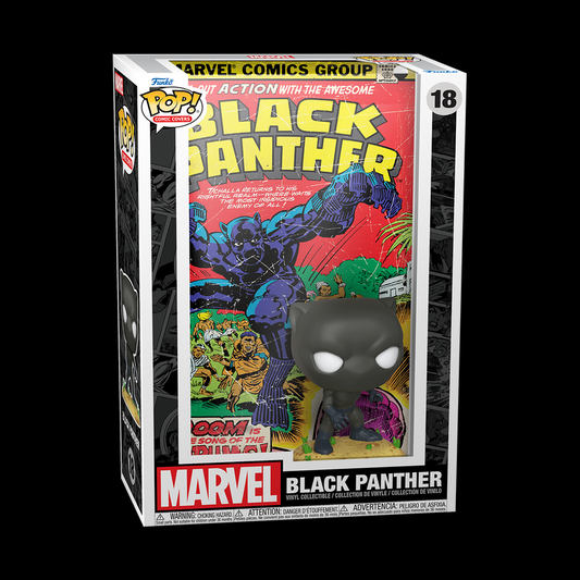 ¡FUNKO POP! PORTADAS DE CÓMIC: PANTERA NEGRA