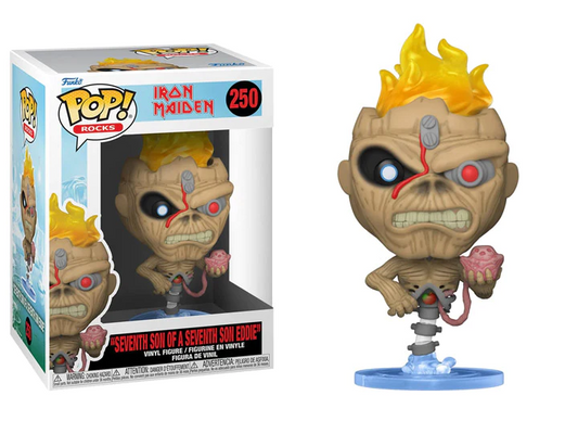 ¡FUNKO POP! IRON MAIDEN - FIGURA DE VINILO EDDIE SÉPTIMO HIJO