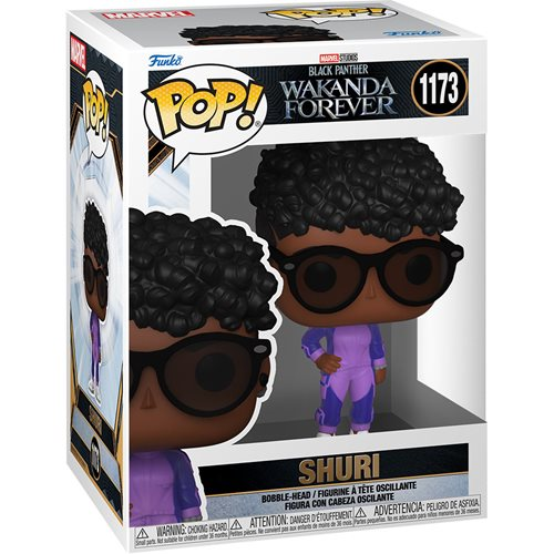 ¡FUNKO POP! BLACK PANTHER:WAKANDA FOREVER SHURI CON GAFAS DE SOL FIGURA DE VINILO