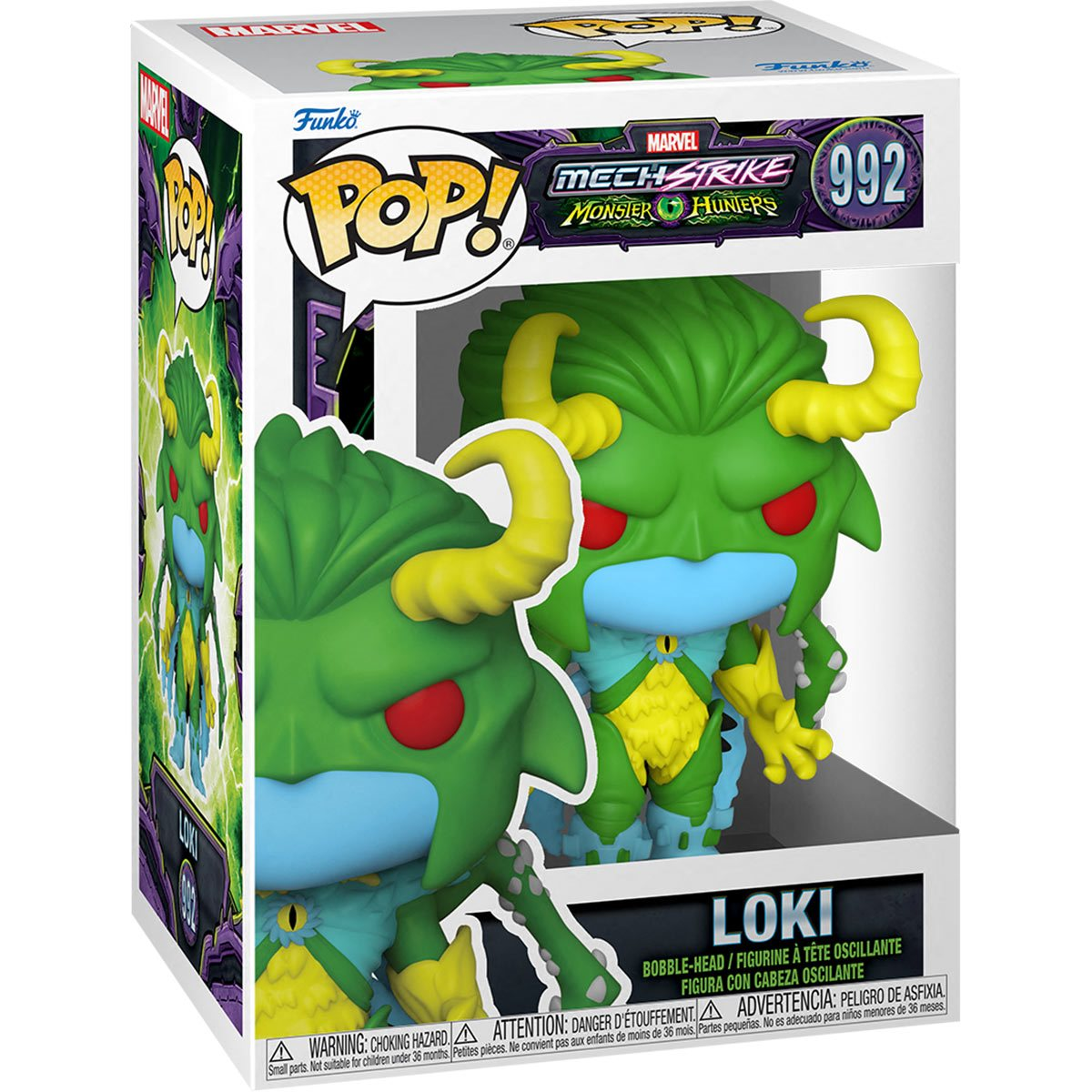 FUNKO POP! MARVEL: MONSTER HUNTER - LOKI