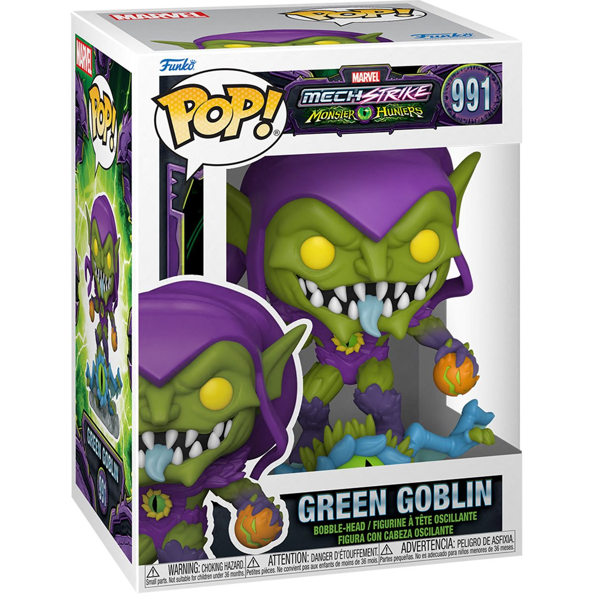 ¡FUNKO POP! MARVEL: MONSTER HUNTERS - FIGURA VINILO DUENDE VERDE