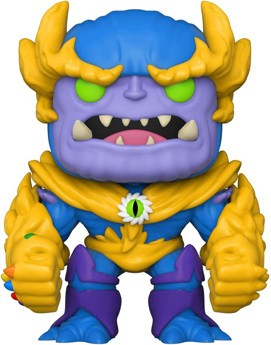 ¡FUNKO POP! MARVEL: CAZADORES DE MONSTRUOS - THANOS