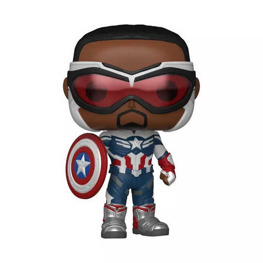 ¡FUNKO POP! MARVEL: EL HALCÓN Y EL SOLDADO DE INVIERNO - CAPITÁN AMÉRICA (SAM WILSON)