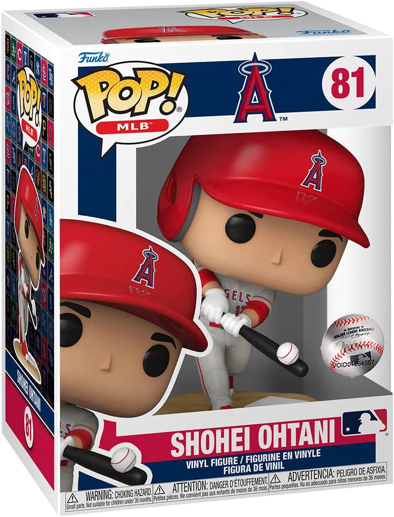 ¡FUNKO POP! MLB: LOS ANGELES ANGELS - FIGURA DE VINILO SHOHEI OHTANI