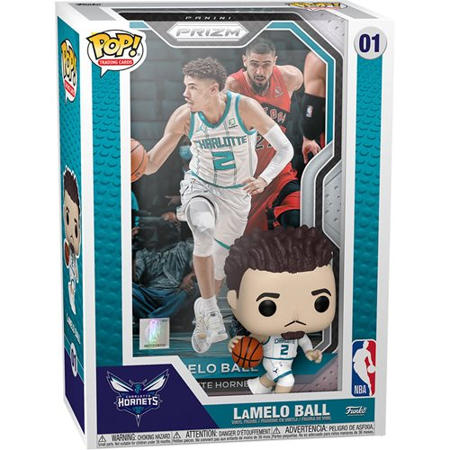 ¡FUNKO POP! CARTAS COLECCIONABLES NBA: LAMELO BALL - CHARLOTTE HORNETS