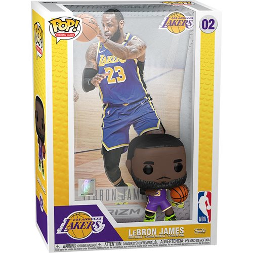 ¡FUNKO POP! CARTAS COLECCIONABLES NBA - LEBRON JAMES - LOS ANGELES LAKERS