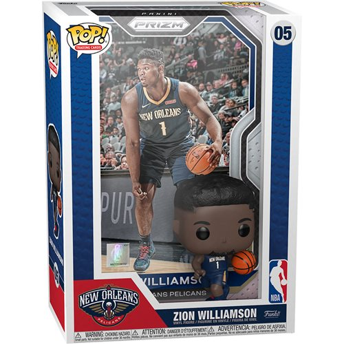 FUNKO POP! NBA TRADING CARDS: ZION WILLIAMSON - NEW ORLEANS PELICANS