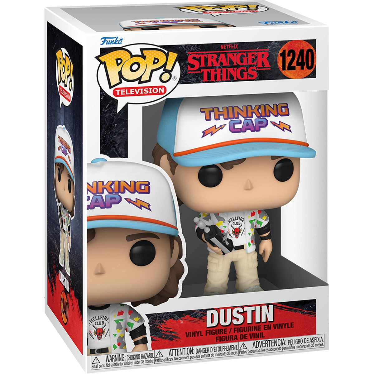 ¡FUNKO POP! STRANGER THINGS TEMPORADA 4 - FIGURA DE VINILO DUSTIN