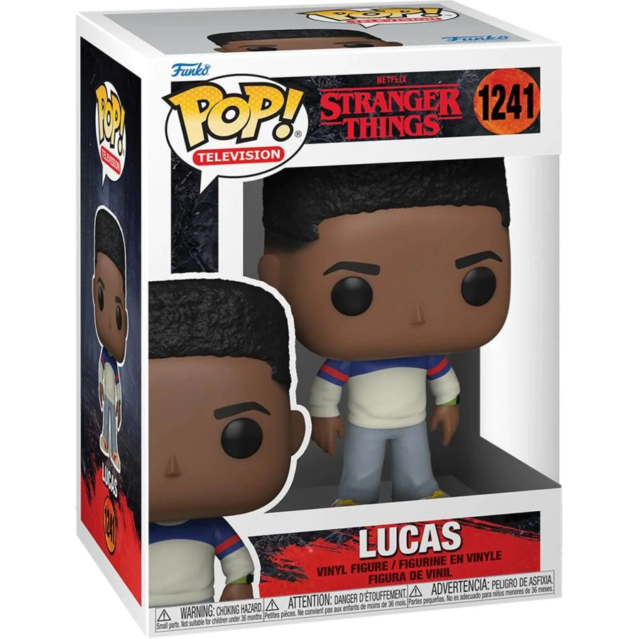FUNKO POP! STRANGER THINGS SEASON 4 - LUCAS VINYL FIGURE