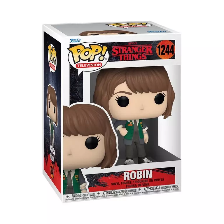 ¡FUNKO POP! STRANGER THINGS TEMPORADA 4 - FIGURA VINILO ROBIN