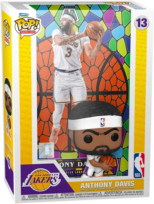 FUNKO POP! TRADING CARDS: ANTHONY DAVIS (MOSAIC) - LOS ANGELES LAKERS