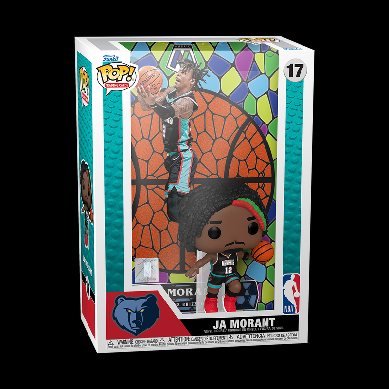 ¡FUNKO POP! CARTAS COLECCIONABLES: JA MORANT (MOSAICO) - MEMPHIS GRIZZLIES