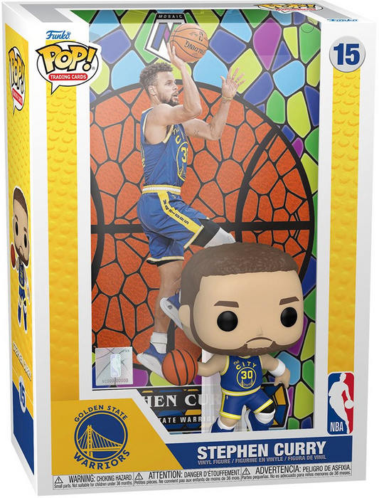 FUNKO POP! TRADING CARDS: STEPHEN CURRY (MOSAIC) - GOLDEN STATE WARRIORS