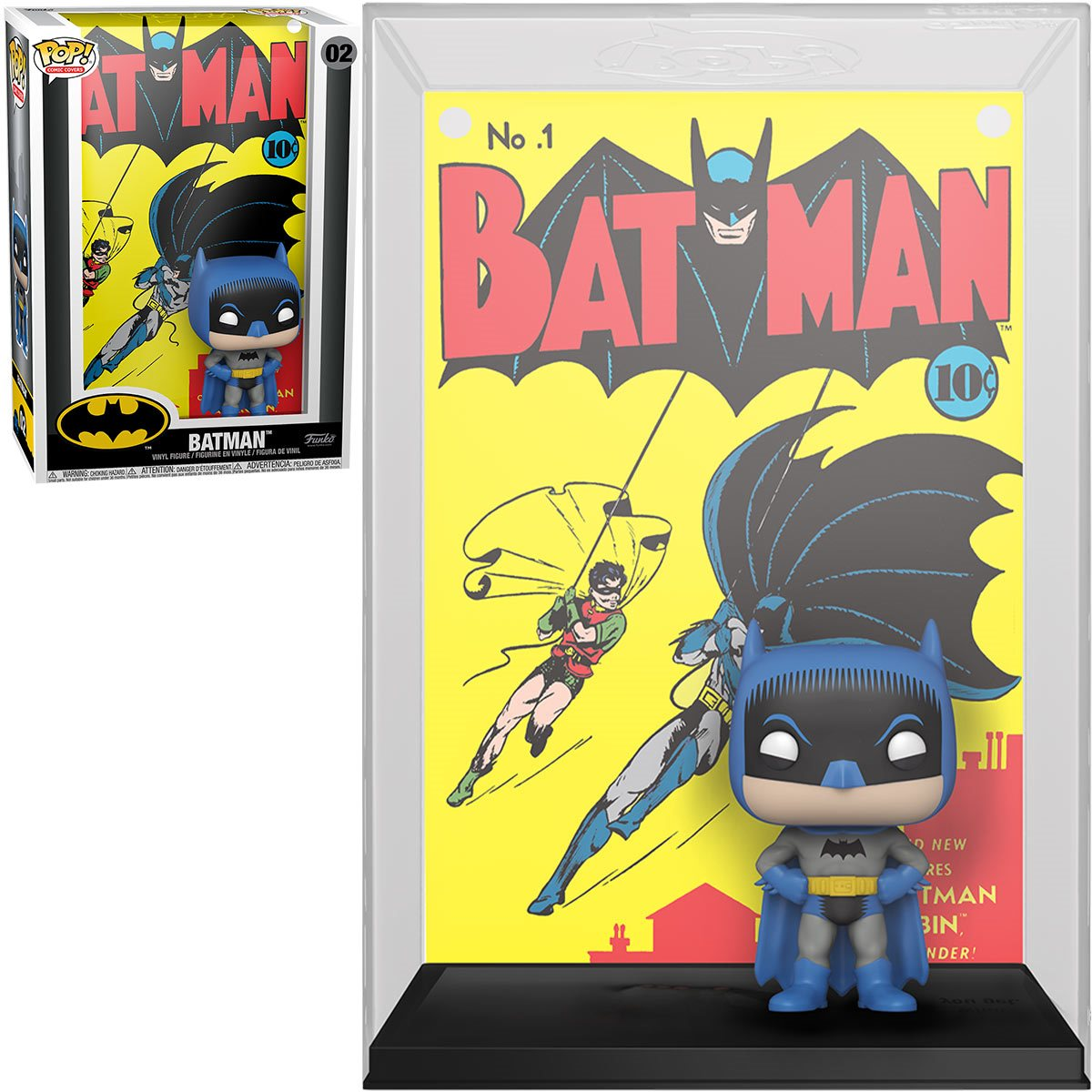 ¡FUNKO POP! PORTADA COMIC - FIGURA DE VINILO BATMAN #1