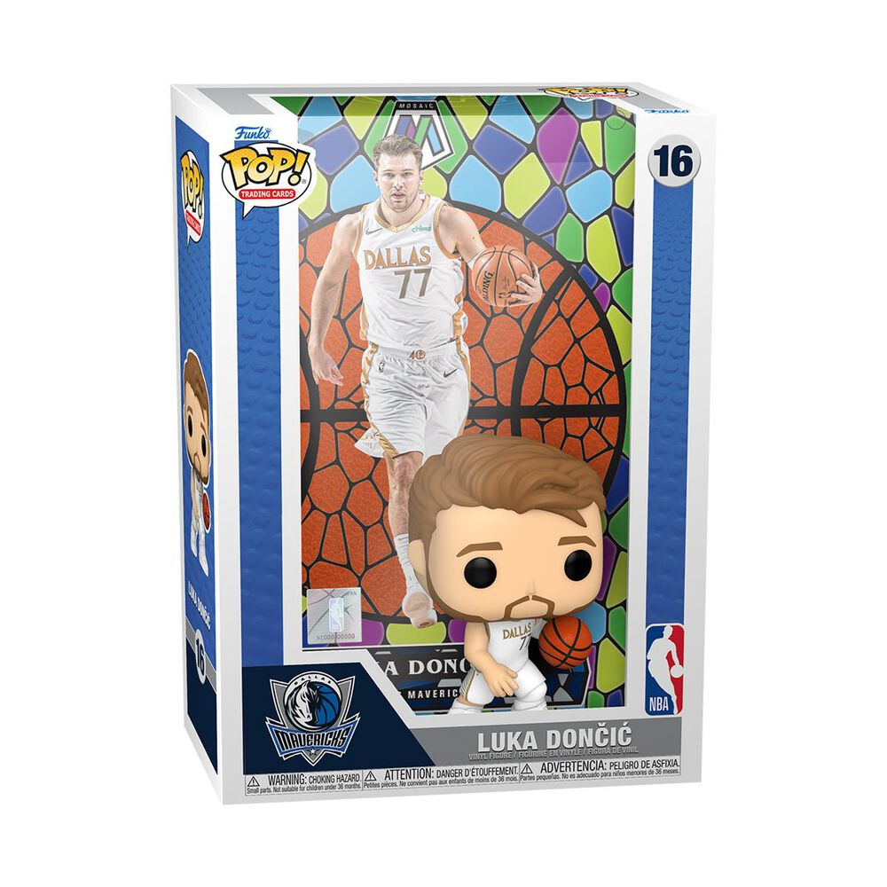 ¡FUNKO POP! CARTAS COLECCIONABLES: LUKA DONCIC (MOSAICO) - DALLAS MAVERICKS