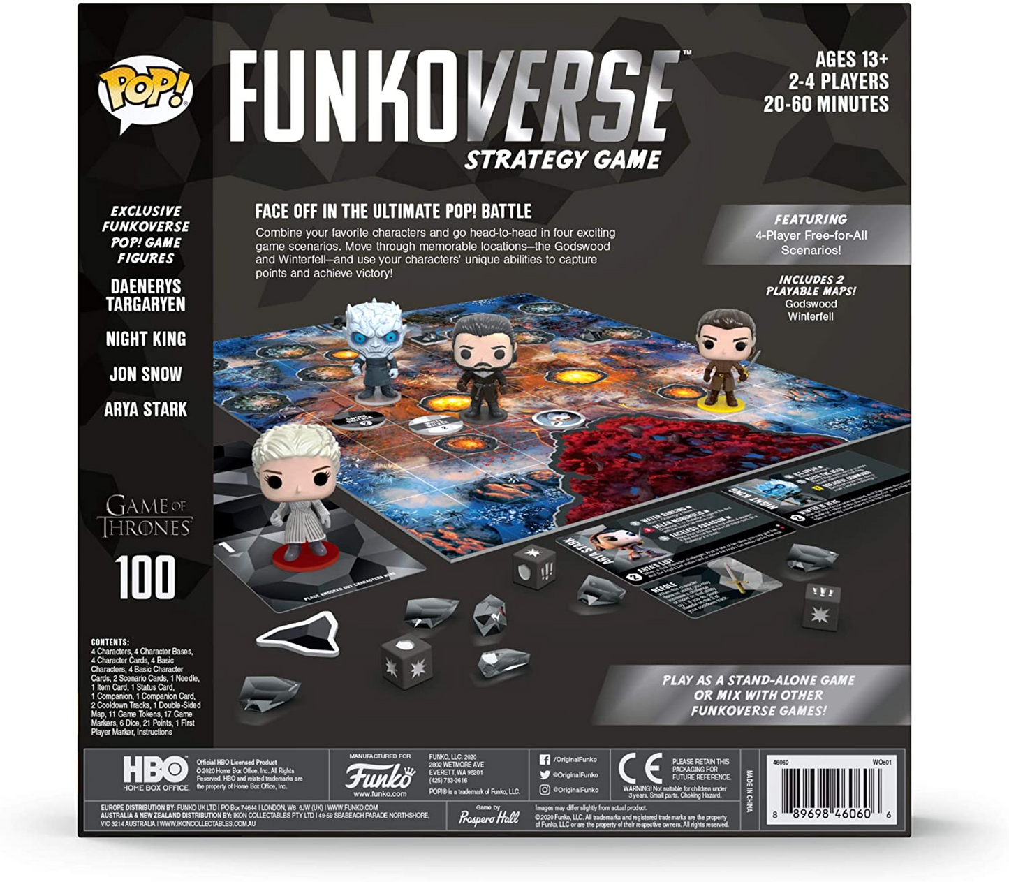 GAME OF THRONES FUNKOVERSE STRATEGY GAME