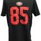 GEORGE KITTLE MENS NAME NUMBER BLACK T-SHIRT