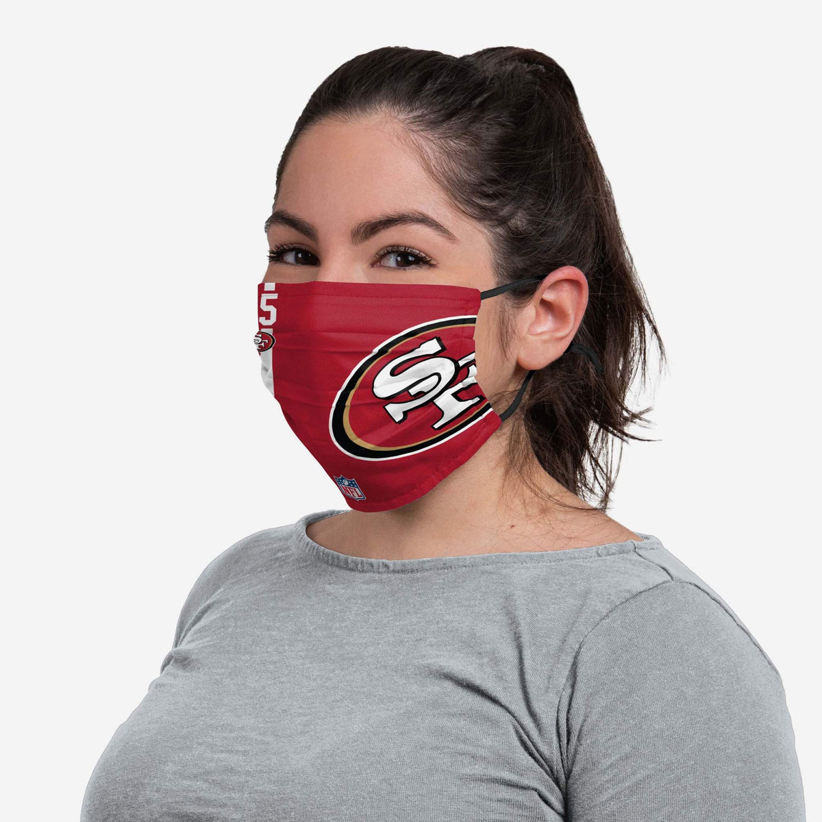 GEORGE KITTLE SIDELINE LOGO FACE MASK