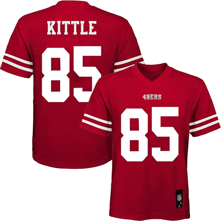 SAN FRANCISCO 49ERS GEORGE KITTLE YOUTH MID TIER JERSEY