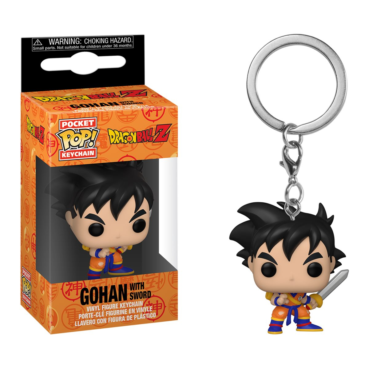 ¡FUNKO POP! DRAGON BALL Z - GOHAN BOLSILLO POP! LLAVERO