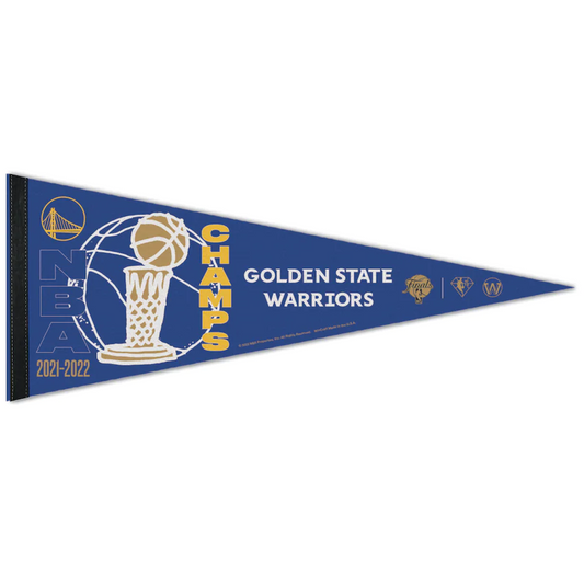 GOLDEN STATE WARRIORS 2022 CHAMPS PREMIUM PENNANT