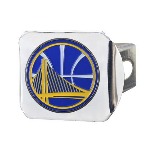 GOLDEN STATE WARRIORS CHROME LOGO HITCH