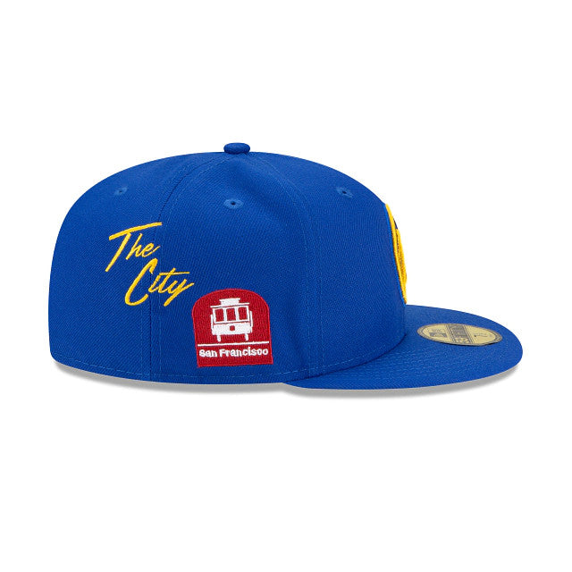 GOLDEN STATE WARRIORS CITY TRANSIT 59FIFTY EQUIPADO