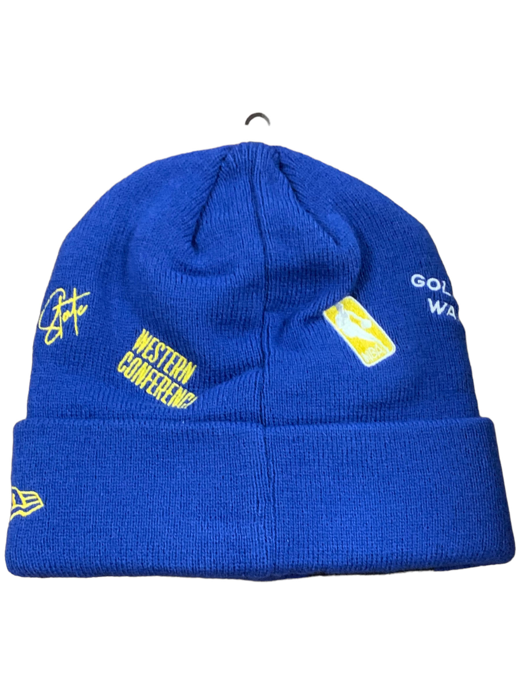 GOLDEN STATE WARRIORS IDENTITY KNIT BEANIE HAT JR S SPORTS