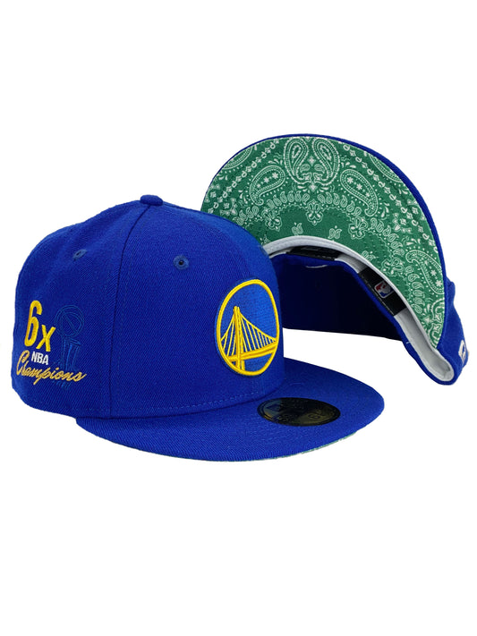 GOLDEN STATE WARRIORS LIFE QUARTER 59FIFTY AJUSTADO