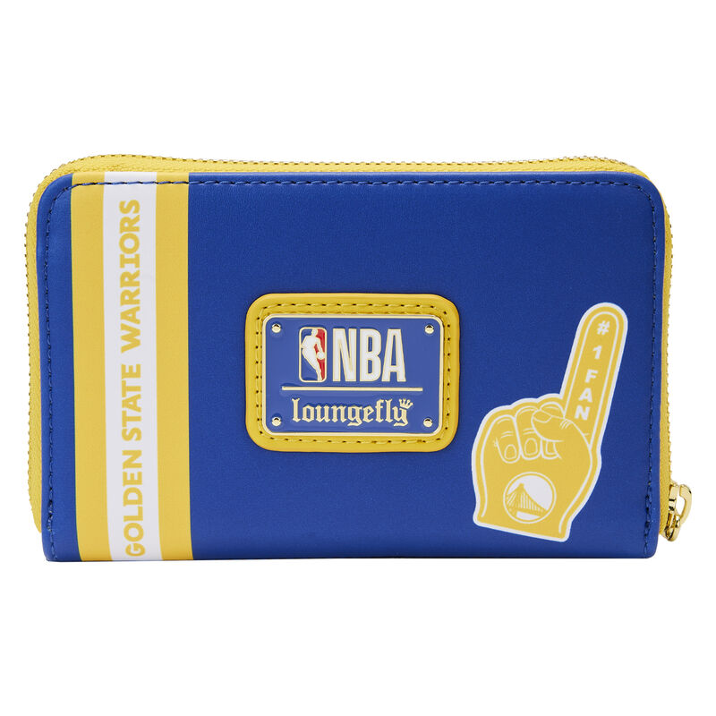 GOLDEN STATE WARRIORS LOUNGEFLY LOGO WALLET