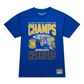 CAMISETA DE FINAL DE MITCHEL &amp; NESS PARA HOMBRE GOLDEN STATE WARRIORS