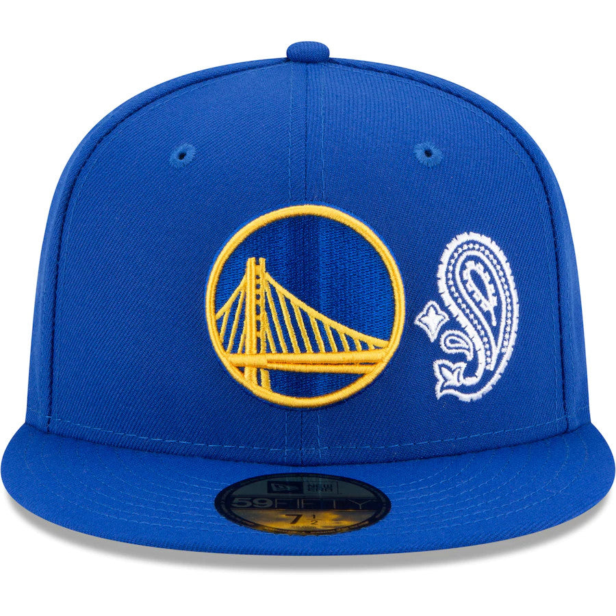 GOLDEN STATE WARRIORS PAISLEY 9525 59FIFTY FITTED