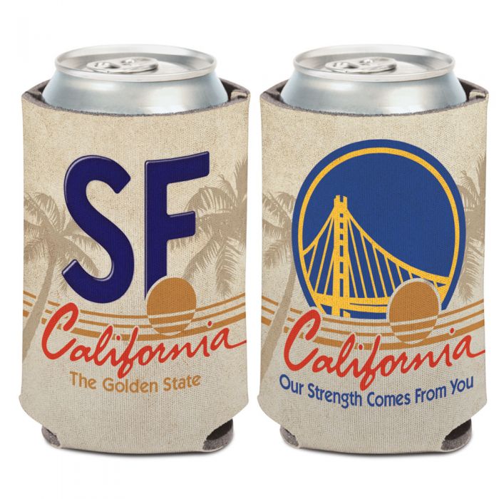GOLDEN STATE WARRIORS PLATE CAN HOLDER