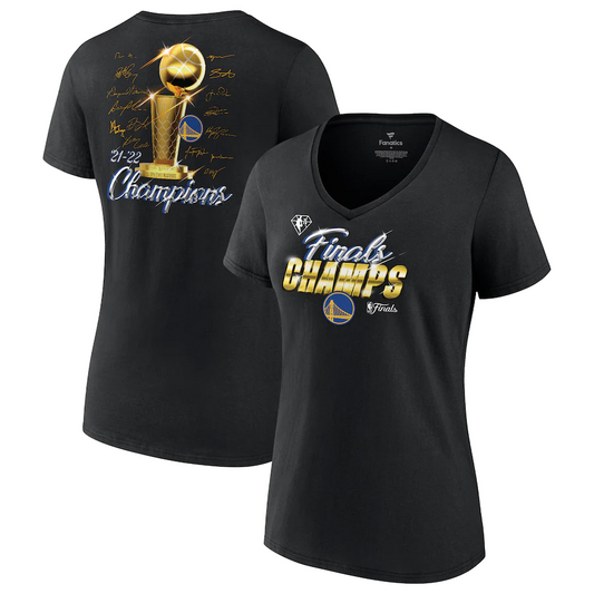 GOLDEN STATE WARRIORS WOMEN'S 2022 CHAMPS FORWARD TEE