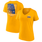 GOLDEN STATE WARRIORS WOMEN'S 2022 CONFERENCE CHAMPS BALANCED ATTACK TEE