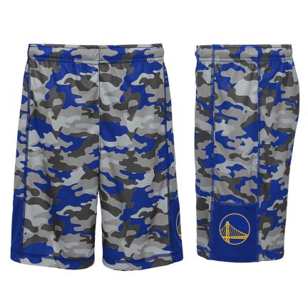 PANTALONES CORTOS DE CORREDOR JUVENIL GOLDEN STATE WARRIORS